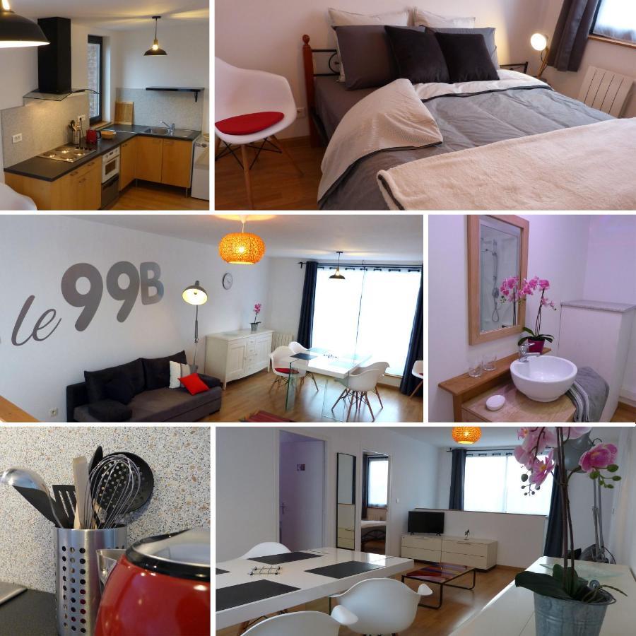 Le 99B Modern Apartment Queen Size Bed Connected Tv Hallennes-lez-Haubourdin Екстериор снимка