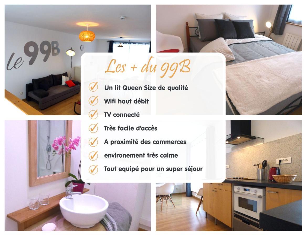 Le 99B Modern Apartment Queen Size Bed Connected Tv Hallennes-lez-Haubourdin Екстериор снимка
